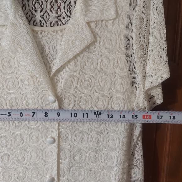 Harlow Cream Lace Skirt Set Size 14 - Picture 9 of 10